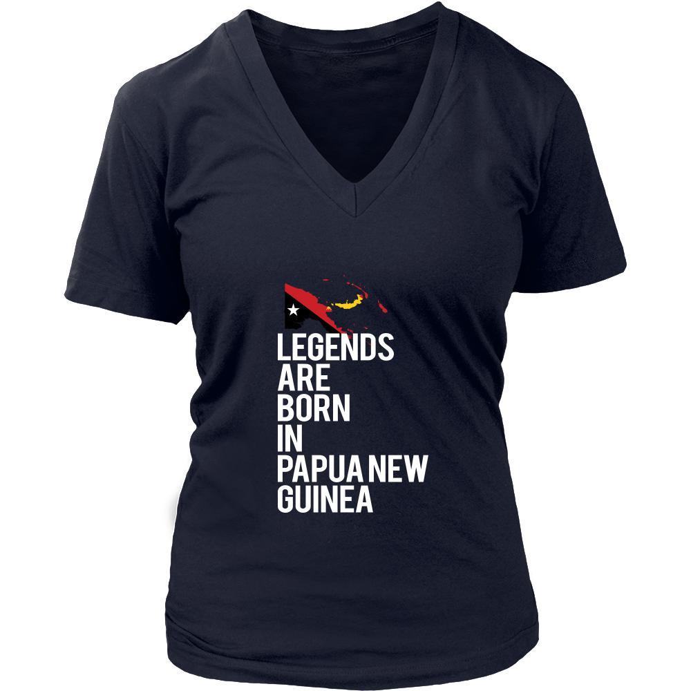 Papua New Guinea Shirt - Legends are born in Papua New Guinea - National Heritage Gift-T-shirt-Teelime | shirts-hoodies-mugs