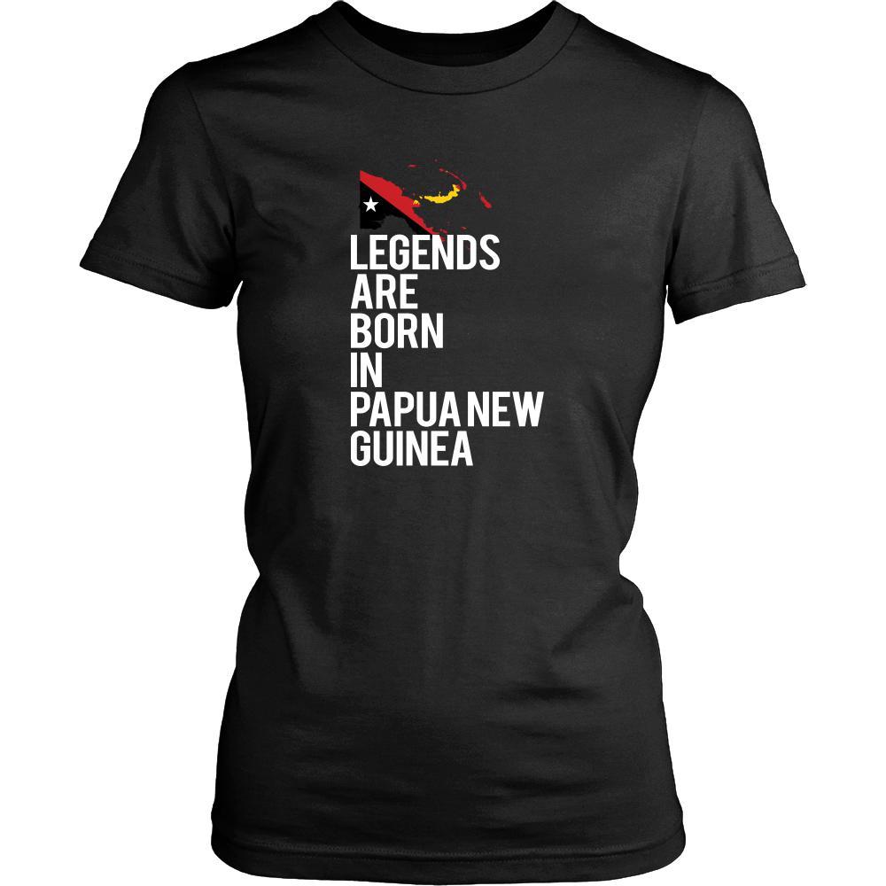Papua New Guinea Shirt - Legends are born in Papua New Guinea - National Heritage Gift-T-shirt-Teelime | shirts-hoodies-mugs