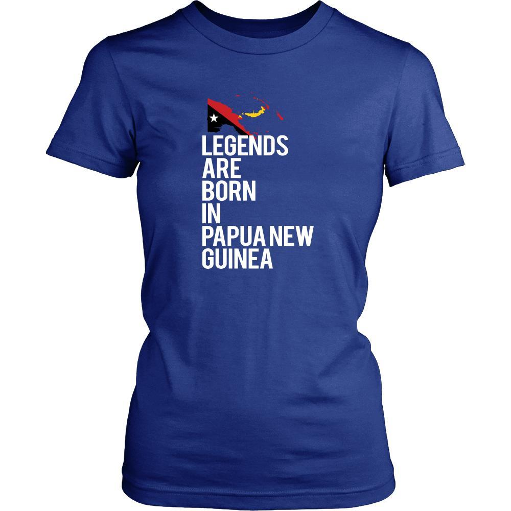 Papua New Guinea Shirt - Legends are born in Papua New Guinea - National Heritage Gift-T-shirt-Teelime | shirts-hoodies-mugs