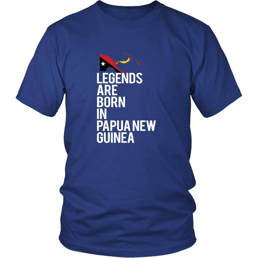 Papua New Guinea Shirt - Legends are born in Papua New Guinea - National Heritage Gift-T-shirt-Teelime | shirts-hoodies-mugs