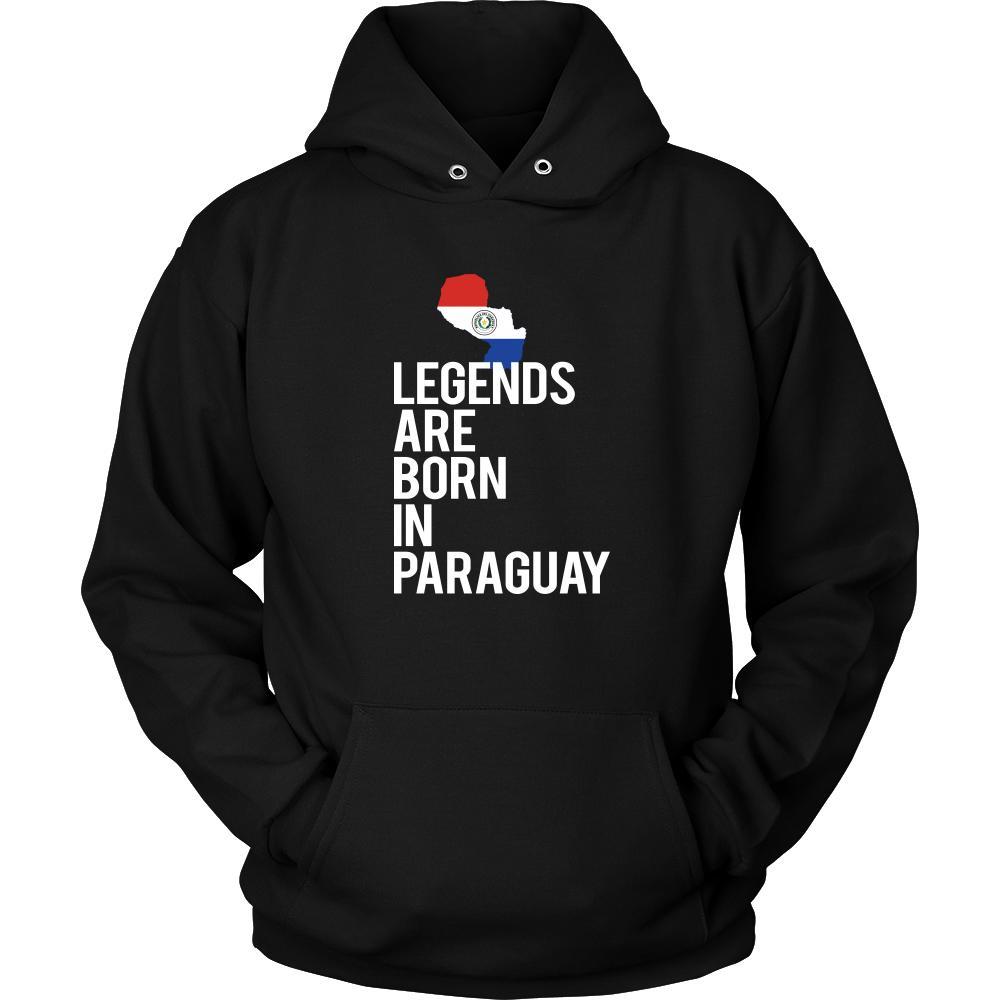 Paraguay Shirt - Legends are born in Paraguay - National Heritage Gift-T-shirt-Teelime | shirts-hoodies-mugs