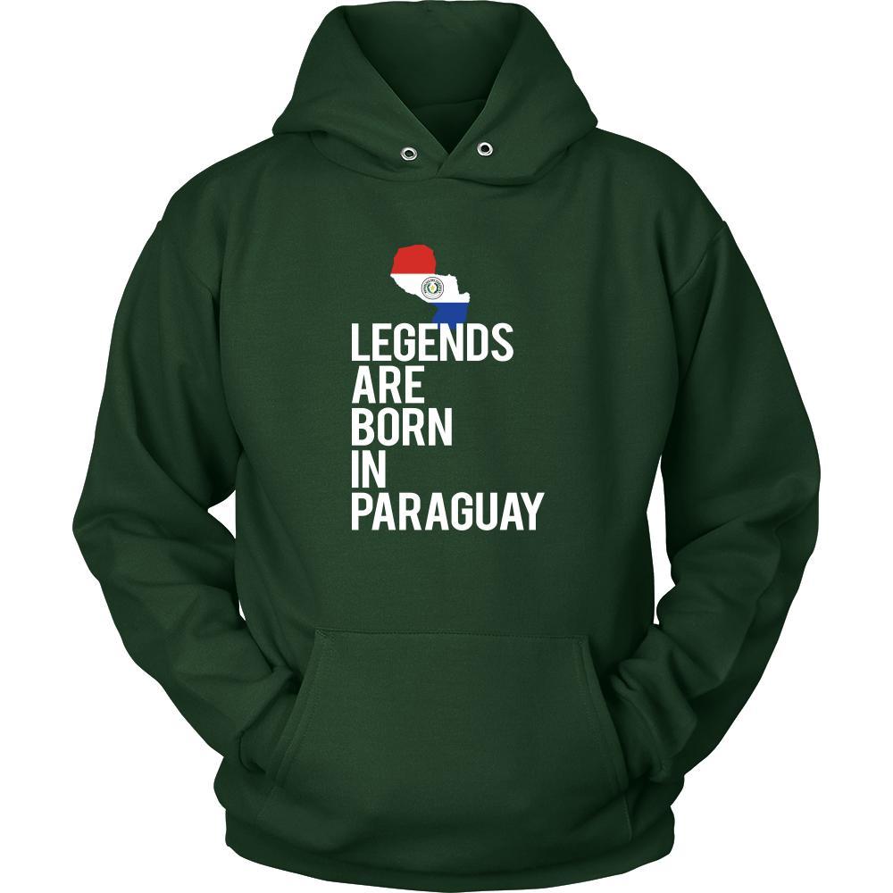 Paraguay Shirt - Legends are born in Paraguay - National Heritage Gift-T-shirt-Teelime | shirts-hoodies-mugs