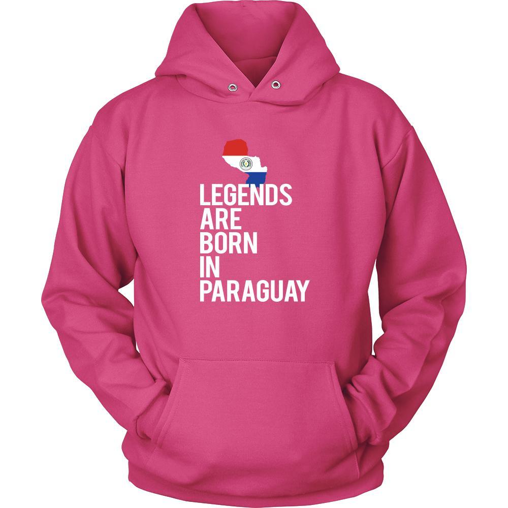 Paraguay Shirt - Legends are born in Paraguay - National Heritage Gift-T-shirt-Teelime | shirts-hoodies-mugs