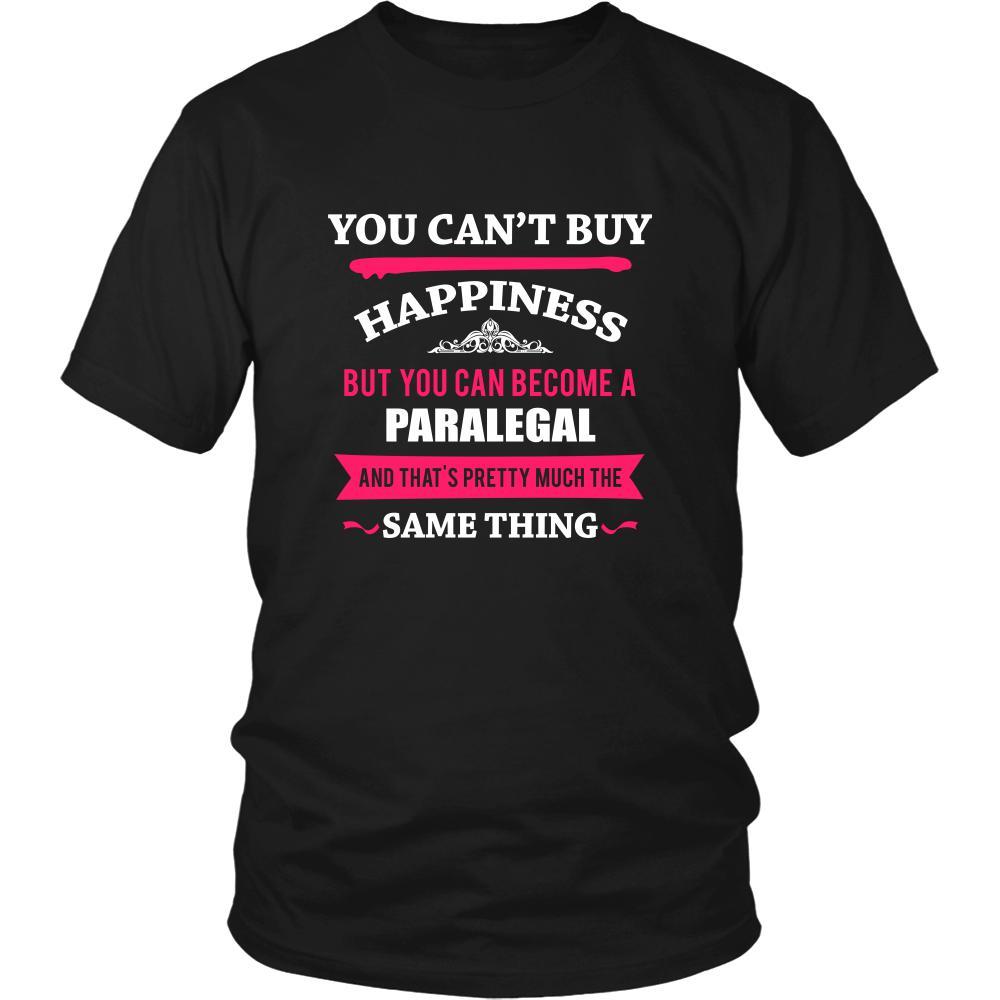 Paralegal Shirt - You can't buy happiness but you can become a Paralegal and that's pretty much the same thing Profession-T-shirt-Teelime | shirts-hoodies-mugs