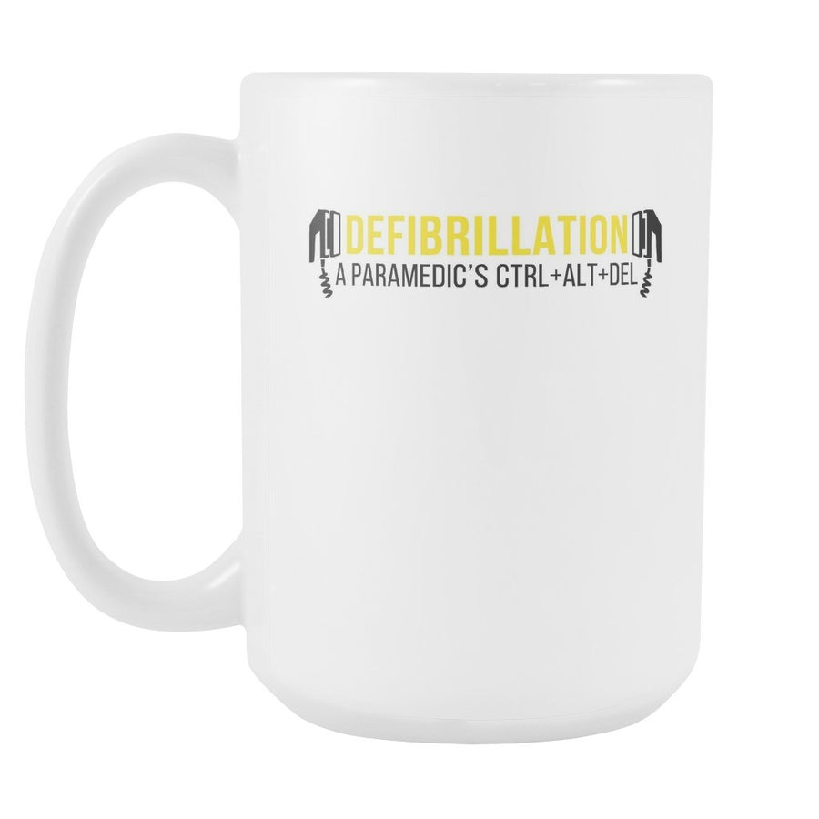Paramedic mug - Defibrillation - Paramedic coffee mug-Drinkware-Teelime | shirts-hoodies-mugs
