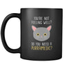 Paramedic mug - You're not feeling well? Do you need a purramedic? mug - Paramedic coffee mug Paramedics coffee cup (11oz) Black-Drinkware-Teelime | shirts-hoodies-mugs