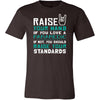 Paramedic Shirt - Raise your hand if you love Paramedic, if not raise your standards - Profession Gift-T-shirt-Teelime | shirts-hoodies-mugs