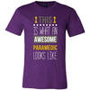 Paramedic Shirt - This is what an awesome Paramedic looks like - Profession Gift-T-shirt-Teelime | shirts-hoodies-mugs