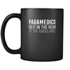 Paramedics Paramedics do it in the rear of the ambulance 11oz Black Mug-Drinkware-Teelime | shirts-hoodies-mugs