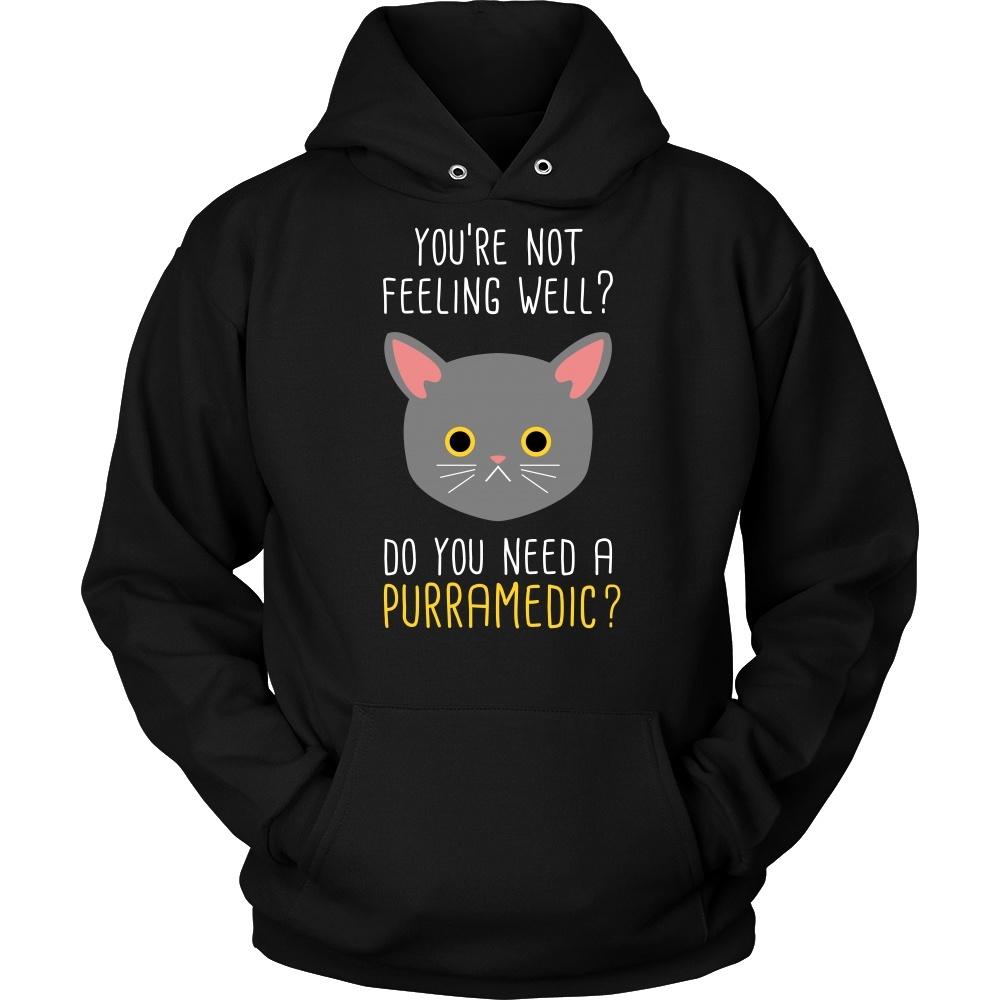 Paramedics T Shirt - You're not feeling well? Do you need a Purramedic?-T-shirt-Teelime | shirts-hoodies-mugs