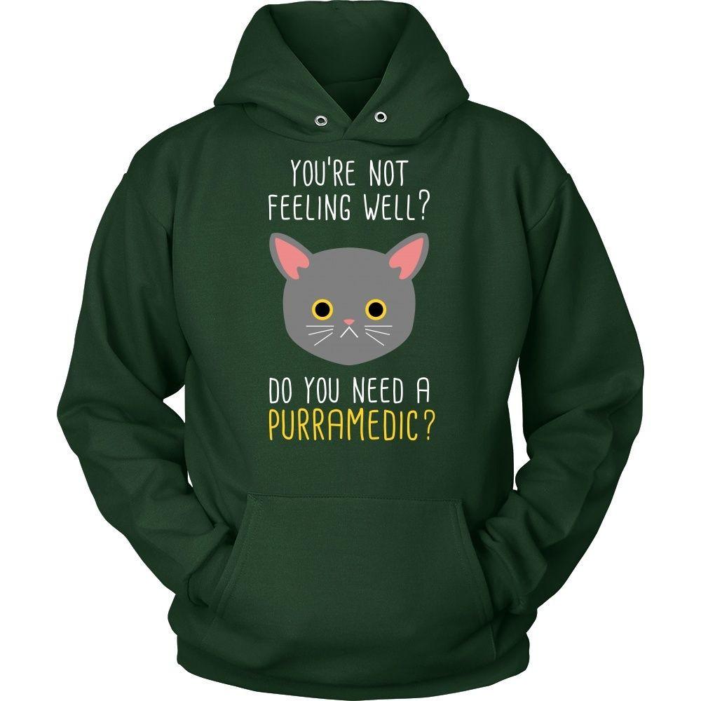 Paramedics T Shirt - You're not feeling well? Do you need a Purramedic?-T-shirt-Teelime | shirts-hoodies-mugs