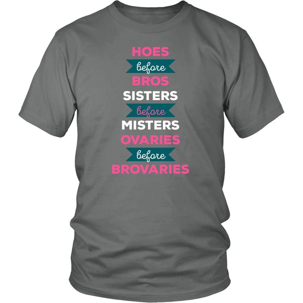 Parks and Recreation T Shirt - Ovaries Before Brovaries - TV & Movies-T-shirt-Teelime | shirts-hoodies-mugs