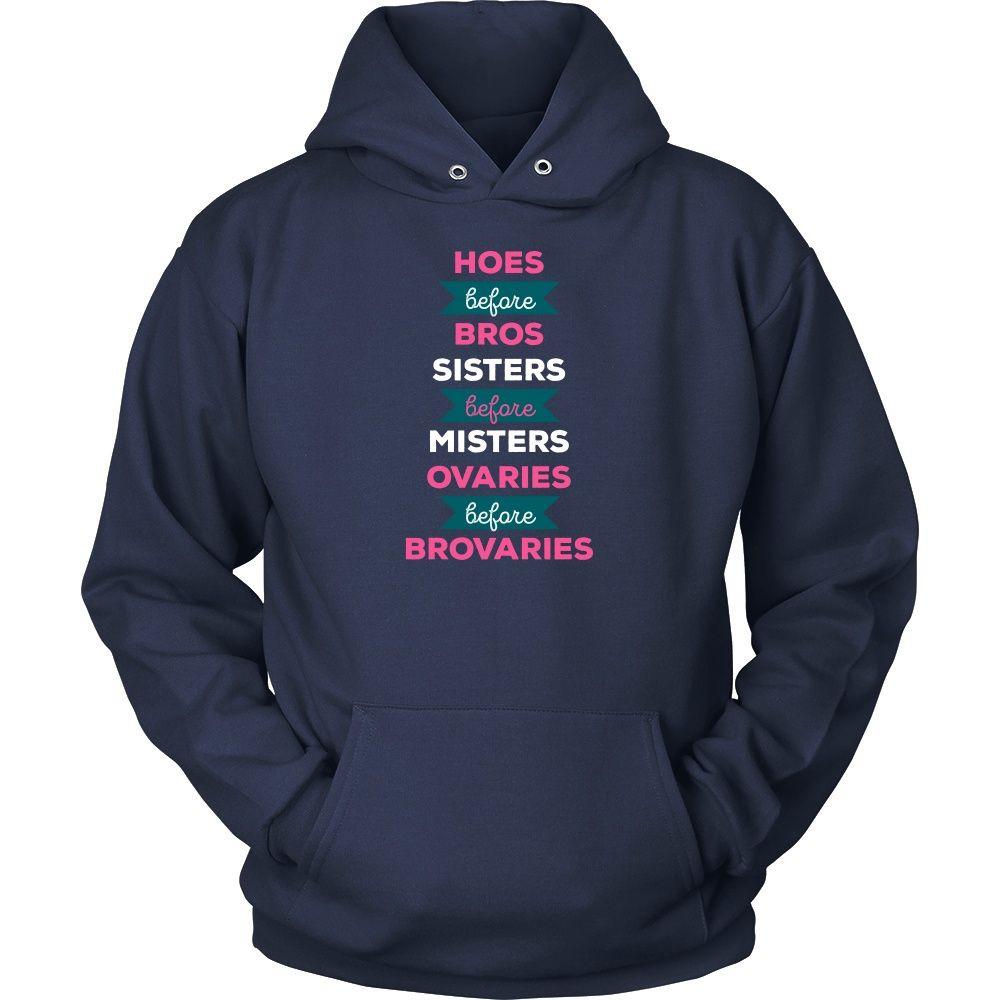Parks and Recreation T Shirt - Ovaries Before Brovaries - TV & Movies-T-shirt-Teelime | shirts-hoodies-mugs