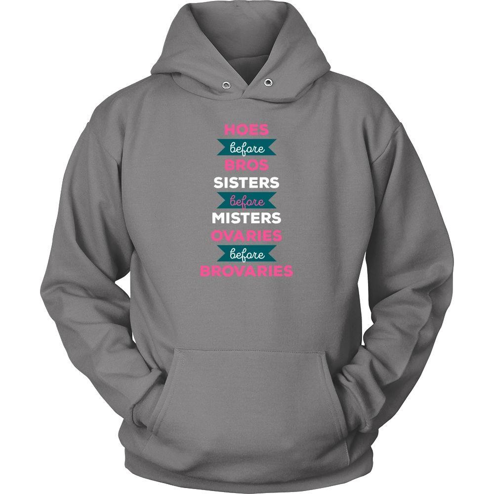 Parks and Recreation T Shirt - Ovaries Before Brovaries - TV & Movies-T-shirt-Teelime | shirts-hoodies-mugs