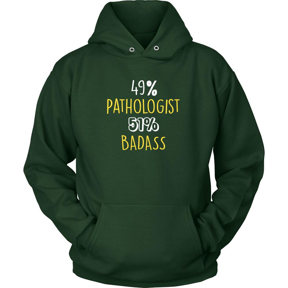 Pathologist Shirt - 49% Pathologist 51% Badass Profession-T-shirt-Teelime | shirts-hoodies-mugs