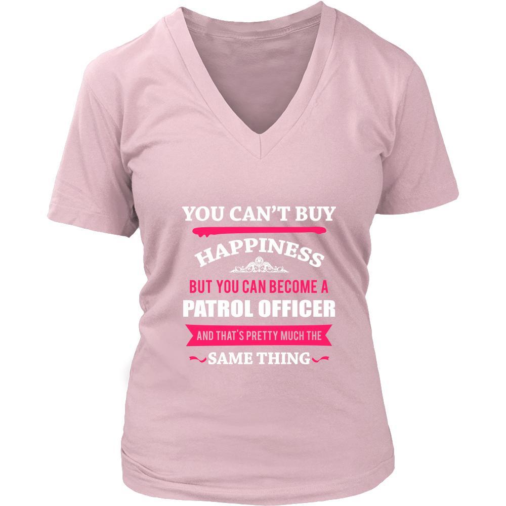 Patrol Officer Shirt - You can't buy happiness but you can become a Patrol Officer and that's pretty much the same thing Profession-T-shirt-Teelime | shirts-hoodies-mugs
