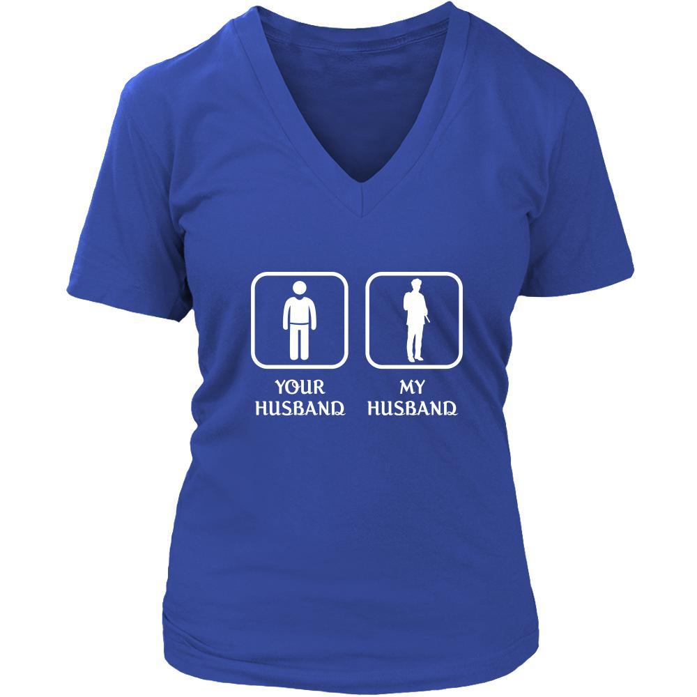 Patrol Officer - Your husband My husband - Mother's Day Profession/Job Shirt-T-shirt-Teelime | shirts-hoodies-mugs