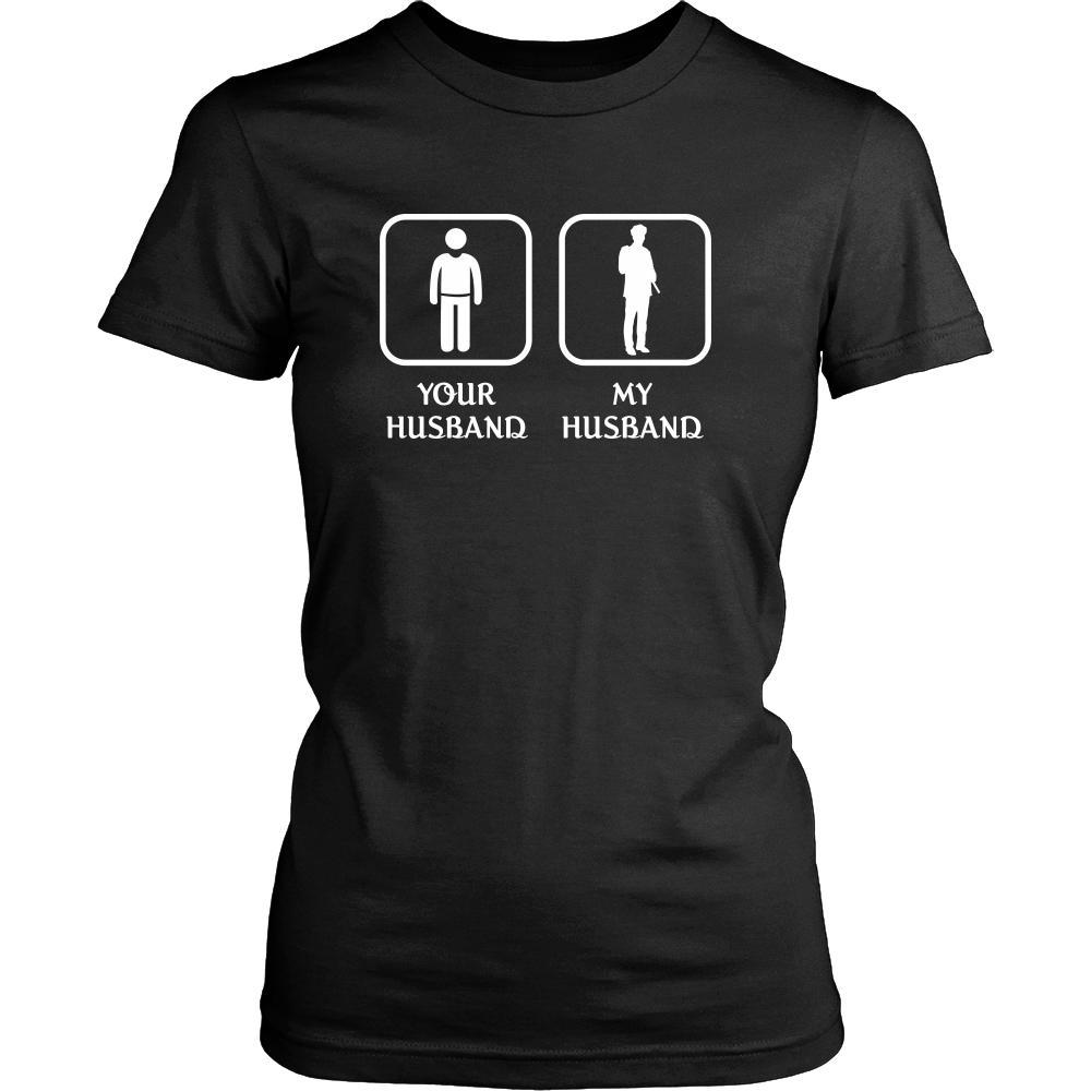 Patrol Officer - Your husband My husband - Mother's Day Profession/Job Shirt-T-shirt-Teelime | shirts-hoodies-mugs