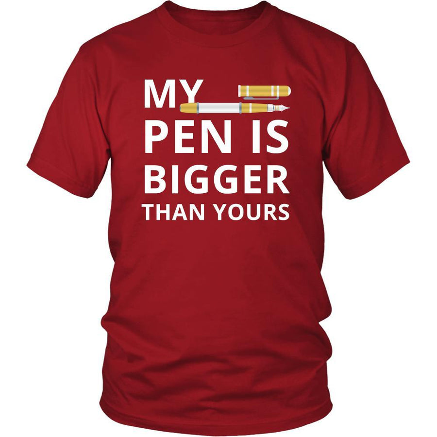 Pen - My Pen Is bigger than yours - Pen Funny Shirt-T-shirt-Teelime | shirts-hoodies-mugs