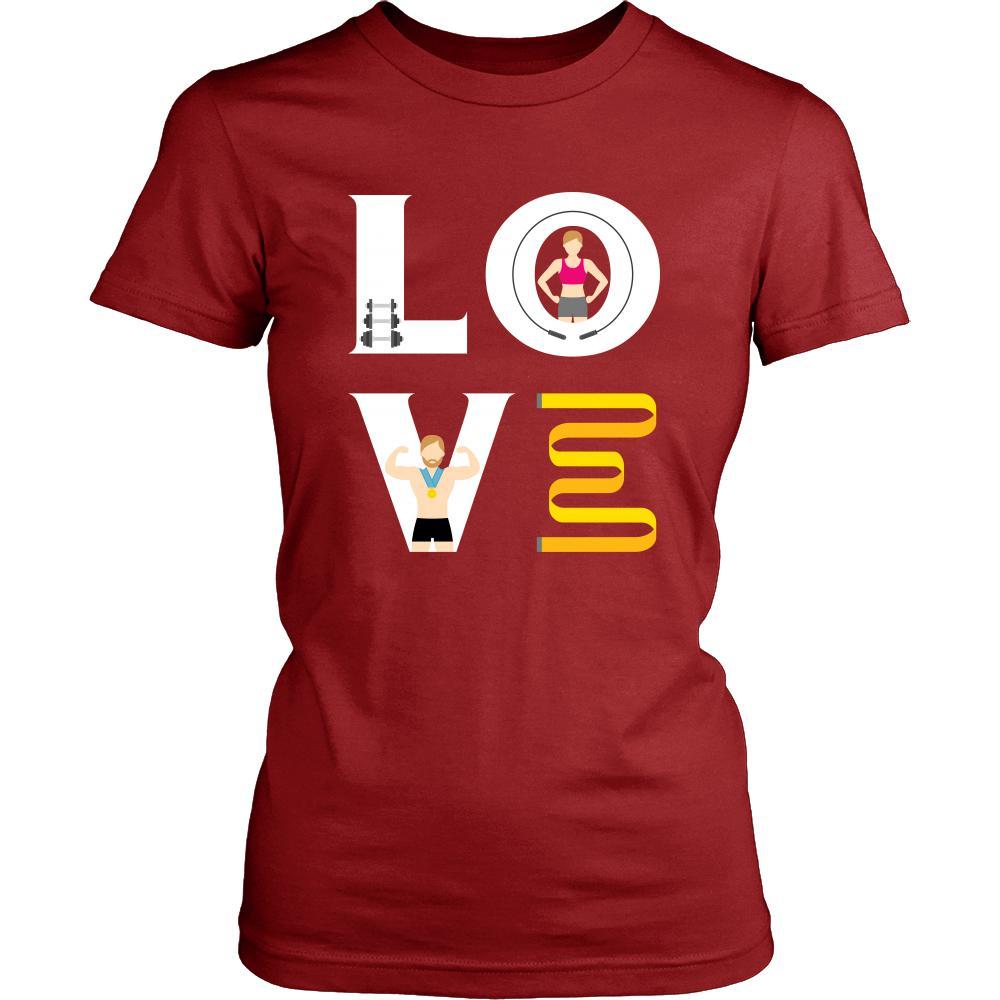 Personal Trainer - LOVE Personal Trainer - Fitness Instructor Profession/Job Shirt-T-shirt-Teelime | shirts-hoodies-mugs