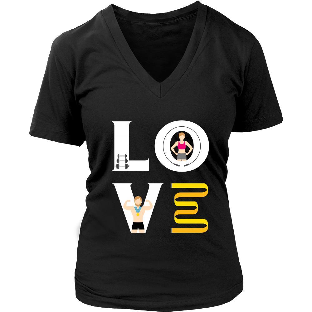 Personal Trainer - LOVE Personal Trainer - Fitness Instructor Profession/Job Shirt-T-shirt-Teelime | shirts-hoodies-mugs