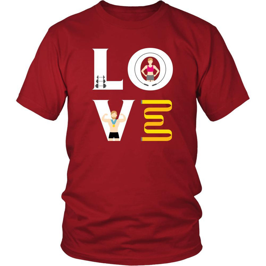 Personal Trainer - LOVE Personal Trainer - Fitness Instructor Profession/Job Shirt-T-shirt-Teelime | shirts-hoodies-mugs