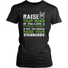 Personal Trainer Shirt - Raise your hand if you love Personal Trainer, if not raise your standards - Profession Gift-T-shirt-Teelime | shirts-hoodies-mugs