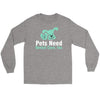 Pets need dental care too Long Sleeve-T-shirt-Teelime | shirts-hoodies-mugs