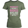 Pharmacist Shirt - Pharmacist because badass mother fucker isn't an official job title - Profession Gift-T-shirt-Teelime | shirts-hoodies-mugs
