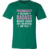 Pharmacist Shirt - Pharmacist because badass mother fucker isn't an official job title - Profession Gift-T-shirt-Teelime | shirts-hoodies-mugs