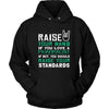 Pharmacist Shirt - Raise your hand if you love Pharmacist, if not raise your standards - Profession Gift-T-shirt-Teelime | shirts-hoodies-mugs