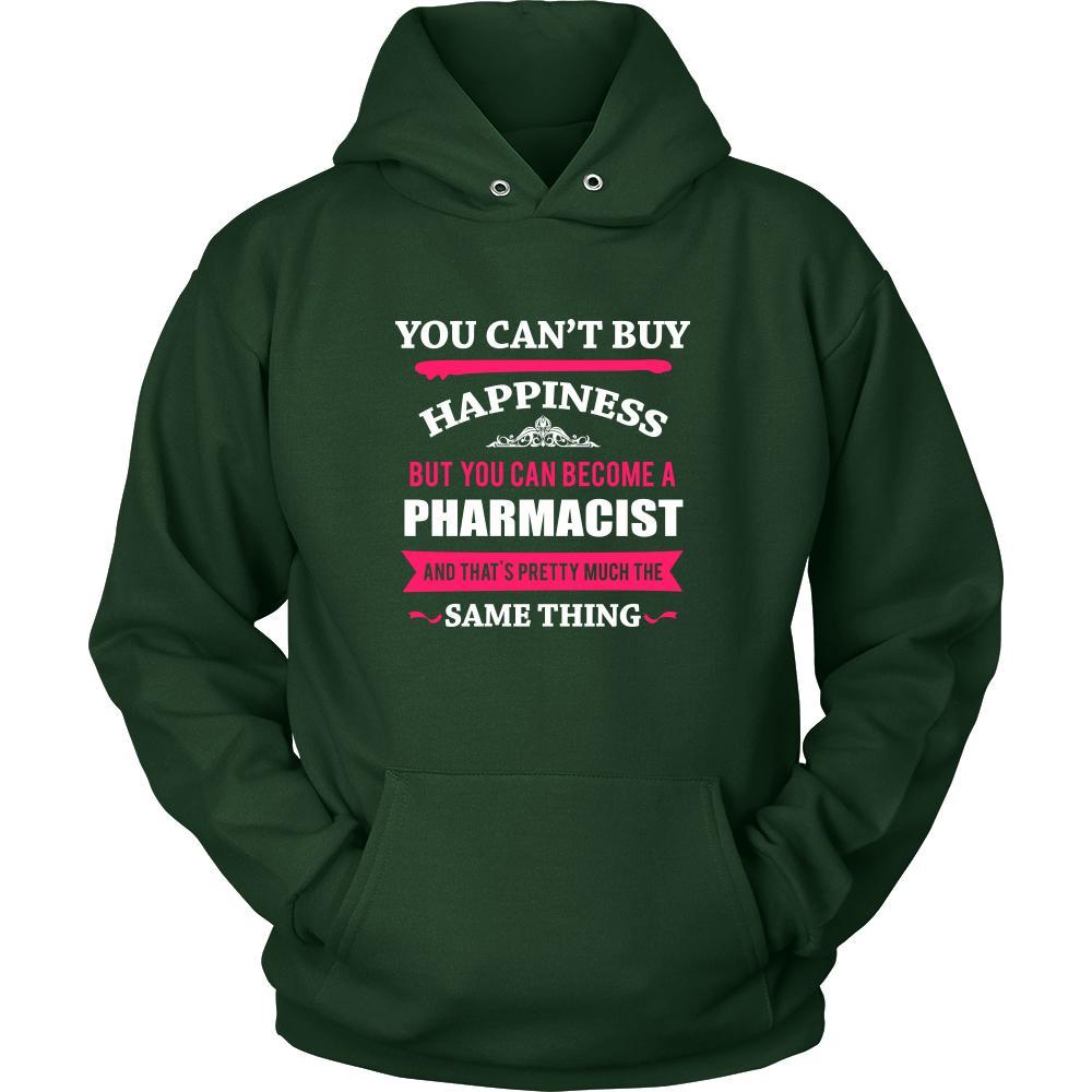 Pharmacist Shirt - You can't buy happiness but you can become a Pharmacist and that's pretty much the same thing Profession-T-shirt-Teelime | shirts-hoodies-mugs