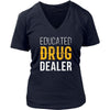 Pharmacist T Shirt - Educated Drug Dealer-T-shirt-Teelime | shirts-hoodies-mugs