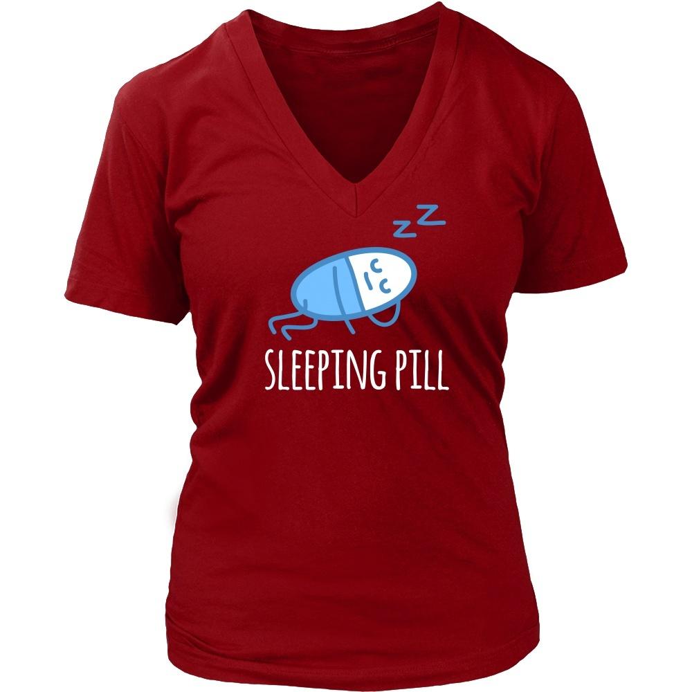 Pharmacist T Shirt - Sleeping Pill-T-shirt-Teelime | shirts-hoodies-mugs