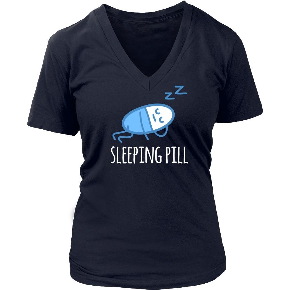 Pharmacist T Shirt - Sleeping Pill-T-shirt-Teelime | shirts-hoodies-mugs