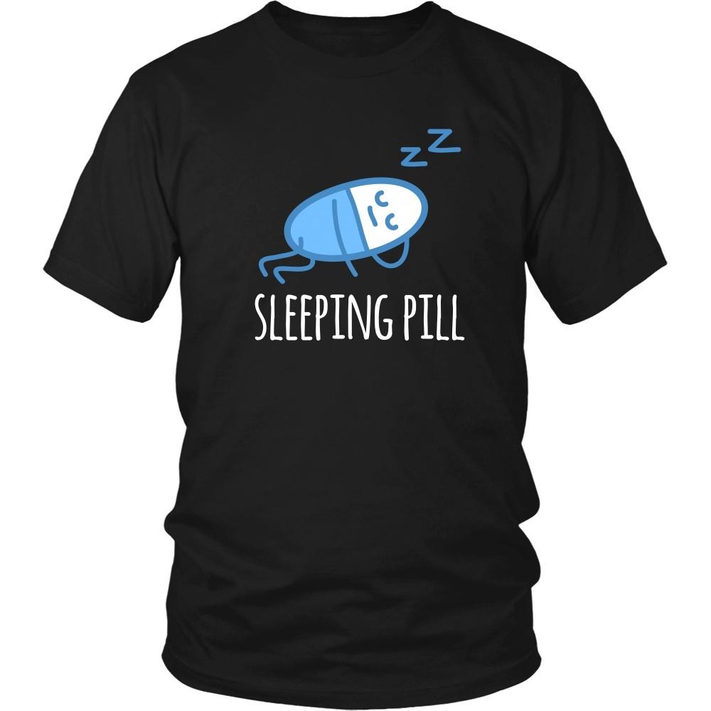 Pharmacist T Shirt - Sleeping Pill-T-shirt-Teelime | shirts-hoodies-mugs