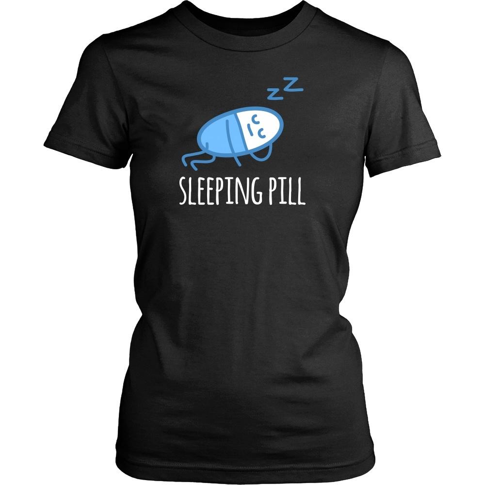Pharmacist T Shirt - Sleeping Pill-T-shirt-Teelime | shirts-hoodies-mugs