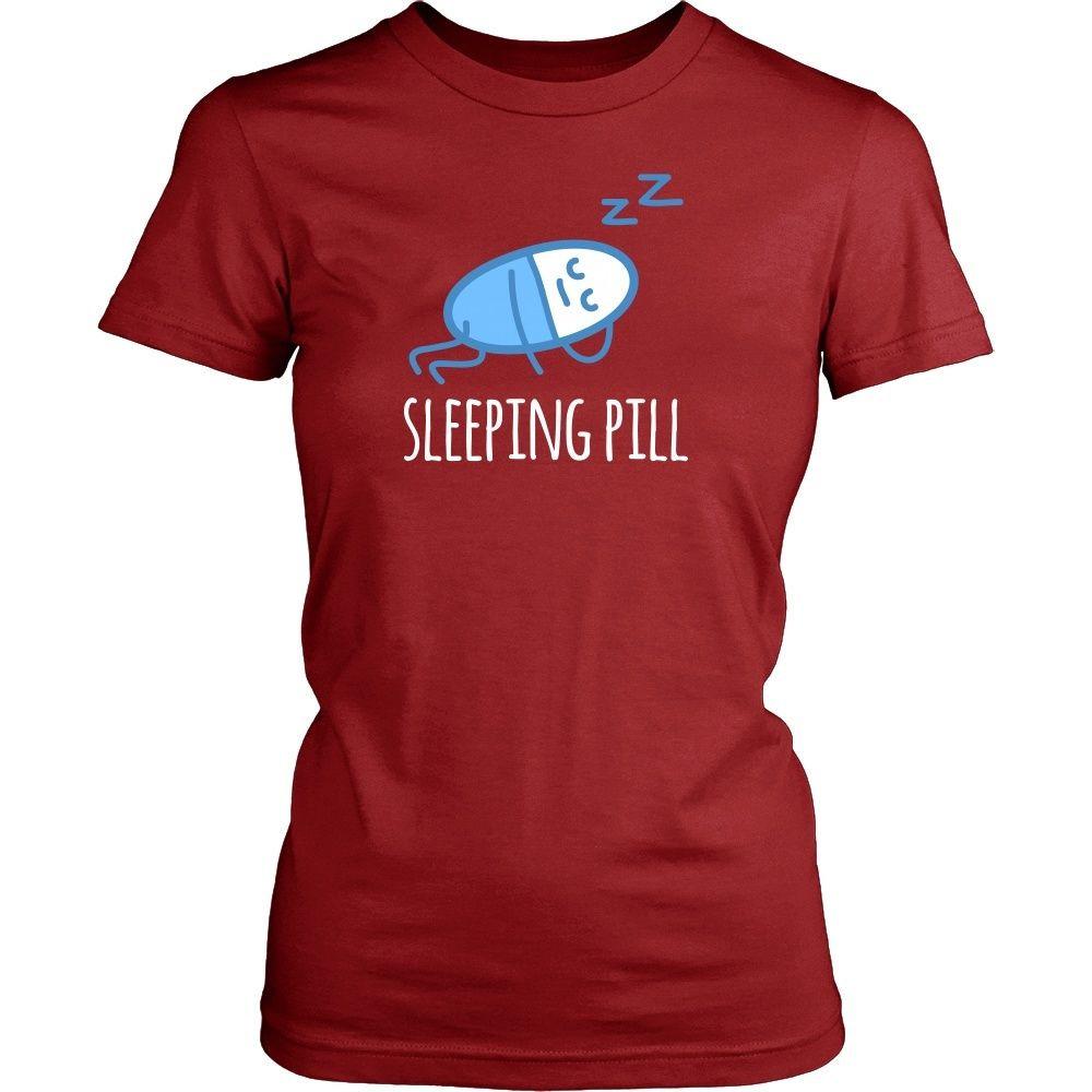 Pharmacist T Shirt - Sleeping Pill-T-shirt-Teelime | shirts-hoodies-mugs