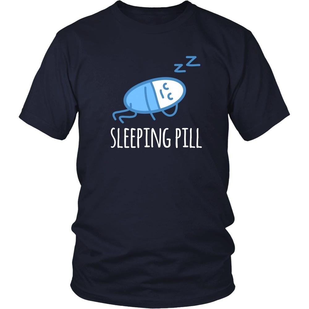 Pharmacist T Shirt - Sleeping Pill-T-shirt-Teelime | shirts-hoodies-mugs