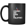 Philippines Legends are born in Philippines 11oz Black Mug-Drinkware-Teelime | shirts-hoodies-mugs