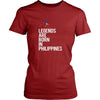 Philippines Shirt - Legends are born in Philippines - National Heritage Gift-T-shirt-Teelime | shirts-hoodies-mugs