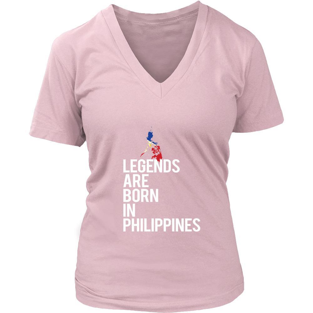 Philippines Shirt - Legends are born in Philippines - National Heritage Gift-T-shirt-Teelime | shirts-hoodies-mugs