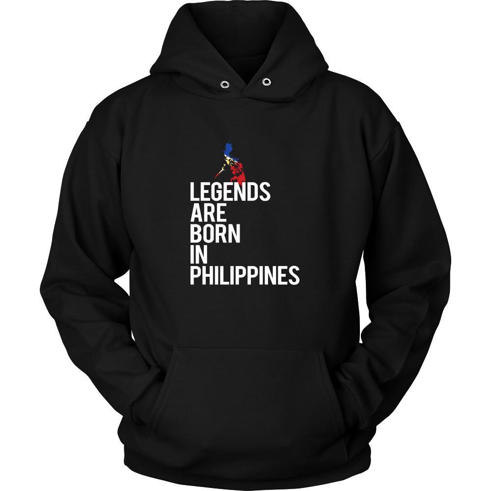 Philippines Shirt - Legends are born in Philippines - National Heritage Gift-T-shirt-Teelime | shirts-hoodies-mugs