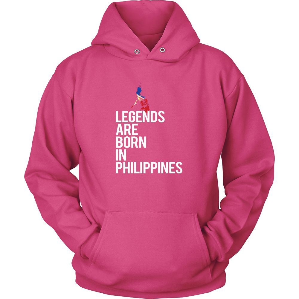 Philippines Shirt - Legends are born in Philippines - National Heritage Gift-T-shirt-Teelime | shirts-hoodies-mugs
