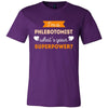 Phlebotomist Shirt - I'm a Phlebotomist, what's your superpower? - Profession Gift-T-shirt-Teelime | shirts-hoodies-mugs