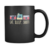 Photography Eat, sleep, shoot! 11oz Black Mug-Drinkware-Teelime | shirts-hoodies-mugs