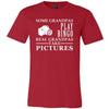 Photography Shirt Some Grandpas play bingo, real Grandpas take pictures Family Hobby-T-shirt-Teelime | shirts-hoodies-mugs