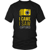 Photography T Shirt - I Came I Saw I Captured-T-shirt-Teelime | shirts-hoodies-mugs