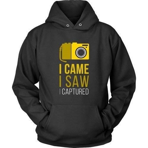 Photography T Shirt - I Came I Saw I Captured-T-shirt-Teelime | shirts-hoodies-mugs