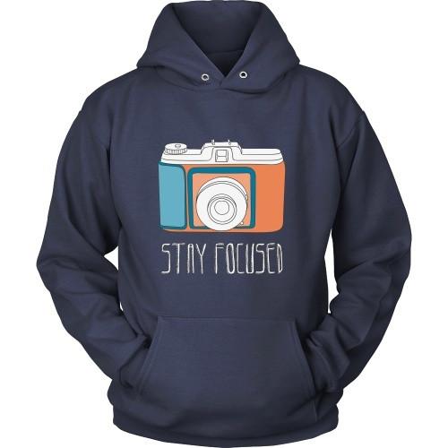 Photography T Shirt - Stay Focused-T-shirt-Teelime | shirts-hoodies-mugs